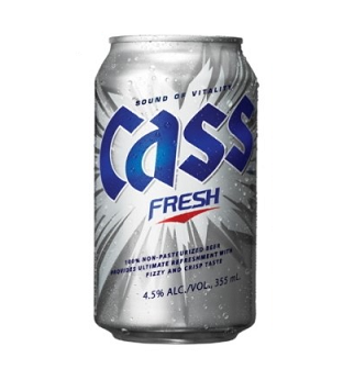 Korean Cass Can Beer 355ml