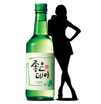 Good Day Soju 360ml Bottles