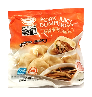 SMILE FOODS PORK JUICY DUMPLING 385G